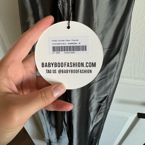 Babyboo Lillia Maxi Dress grey - Picture 2 of 5